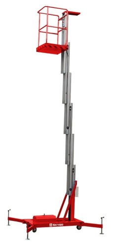Передвижной телескопический подъемник SKYER GTWY6-100 AC - изображение 3