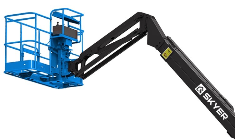 Передвижной телескопический подъемник SKYER DKP1725 самоходный коленчатый дизельный - изображение 3