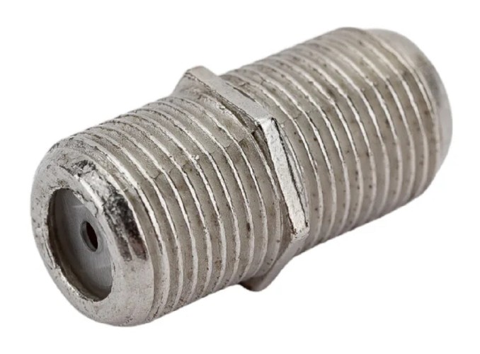 Переходник антенный Proconnect 05-4201-6-7 (гнездо F-гнездо F), бочка, для кабеля RG-6 никель - изображение 5