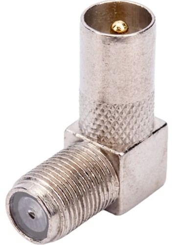 Переходник антенный Proconnect 05-4311-4-7 (гнездо F-штекер TV), угловой, для кабеля RG-6 - изображение 4