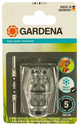 Переходник GARDENA для наращивания шлангов 02931-29.000.00 02931-29.000.00 - изображение 4