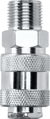 Переходник KRAFTOOL 3/8"M - рапид муфта 06594-3/8
