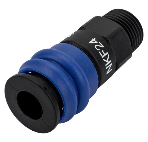 Переходник NORDBERG NKF24 композитный "мама" быстросъемный-резьба M1/2" ЦБ-00018220 - изображение 2