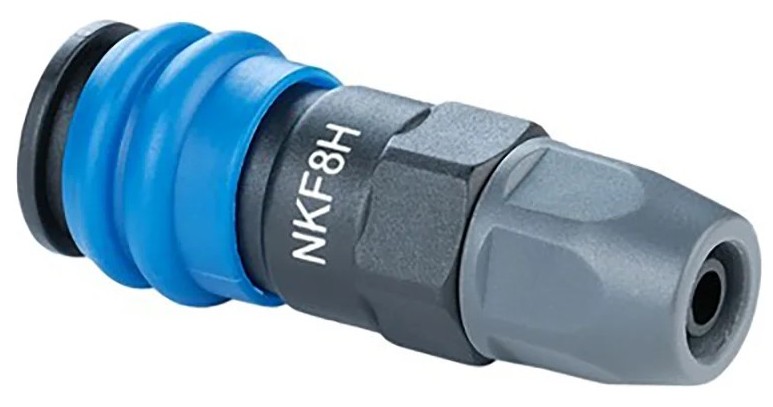 Переходник NORDBERG NKF8H композитный "мама" быстросъемный для шланга 8х12 м ЦБ-00018225