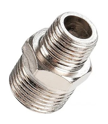 Переходник NORDBERG NPMM23 резьбовой m1/4"-m3/8" ЦБ-0010486