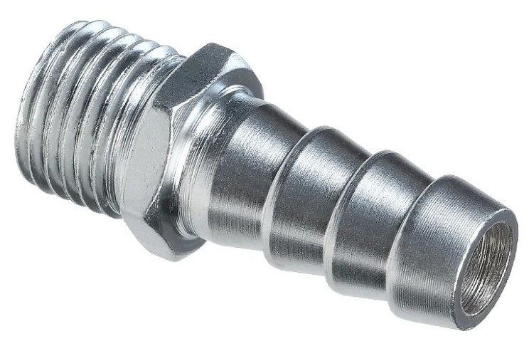 Переходник NORDBERG NPS10 m1/4"-елочка диам. 10 мм ЦБ-00016917