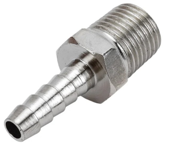 Переходник NORDBERG NPSM206 m1/4"-елочка диам. 6 мм ЦБ-0010473