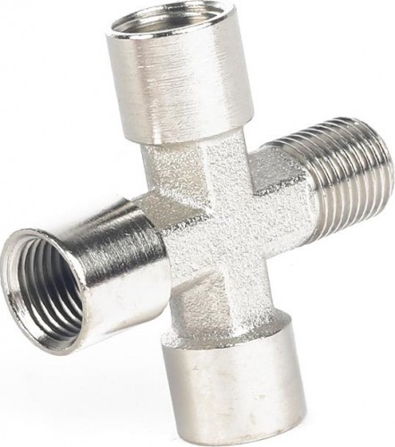 Переходник PATRIOT 1259/2 (крест 1/4"MFFF) 830900015