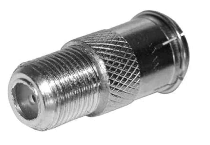 Переходник Proconnect 05-4301-4 ( уп 100 шт ) гн F-гн TV с кольцом (03-084-A1) 05-4301-4 - изображение 2