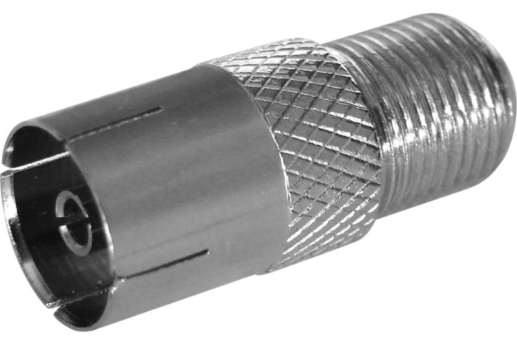 Переходник Proconnect 05-4302-4 ( уп 100 шт ) гн F-гн TV (03-084-A) 05-4302-4