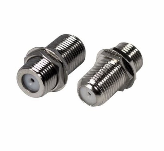 Переходник REXANT 05-4201 ( уп 100 шт ) гн F-гн F "бочка" с кольцом (03-044) 05-4201