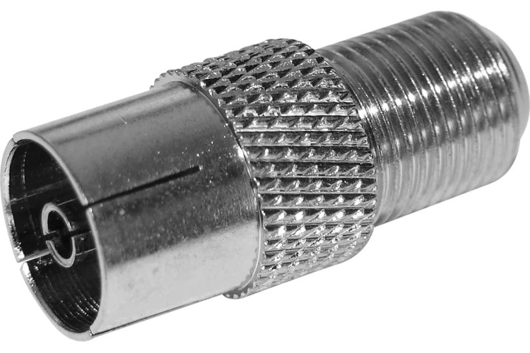 Переходник REXANT 05-4301 ( уп 100 шт ) гн F-гн TV (03-084) 05-4301