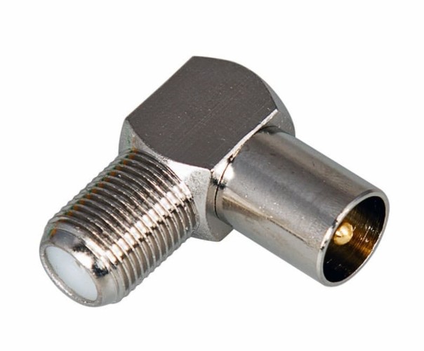 Переходник REXANT 05-4311 ( уп. 50 штук ) гн F-шт TV угловой (03-153) 05-4311 - изображение 2