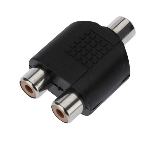 Переходник REXANT 14-0422 ( уп. 50 штук ) гнездо RCA-2 гнезда RCA 14-0422 - изображение 2