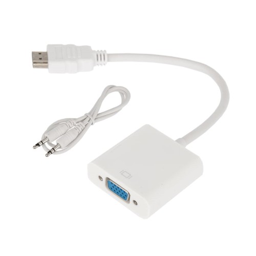 Переходник штекер REXANT 17-6936 HDMI-гнездо VGA, провод + шнур стерео 3,5мм