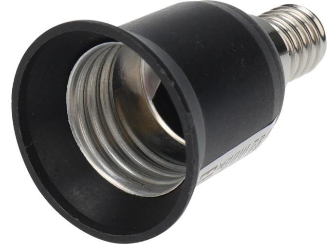 Переходник цокольный REXANT 11-8871 Е14-Е27 черный