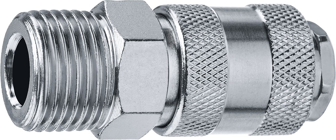 Переходник ЗУБР 64911-1/2 (1/2"m-рапид муфта)