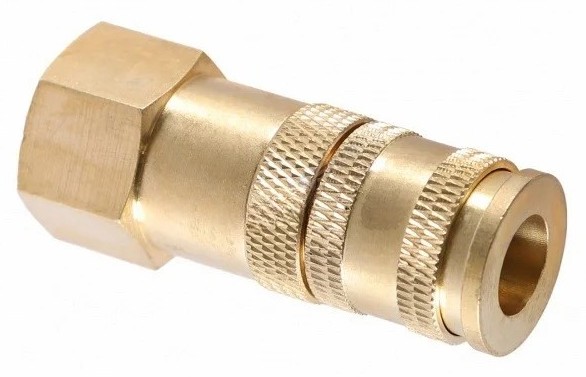 Переходники NORDBERG NPF34B быстросъемный резьба "мама" F1/2", латунь - изображение 2