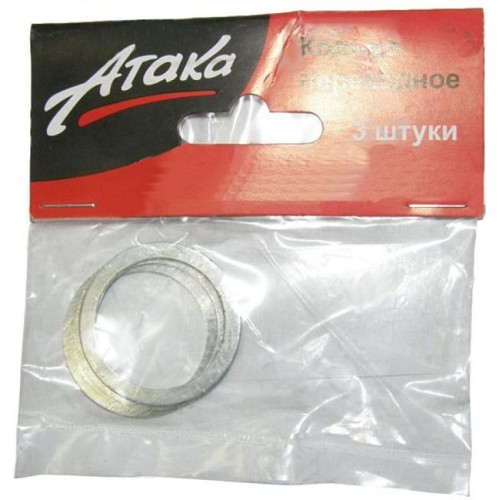 Переходное кольцо АТАКА 20*16мм 3шт стандарт 8078350 - изображение 2