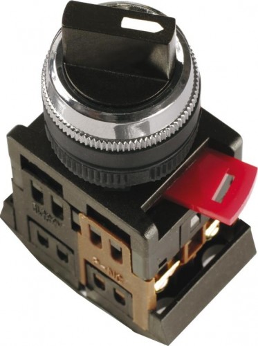Переключатель IEK АС-22 на 2 фиксированных положения "I-O" 1з+1р BSW10-AC-2-K02