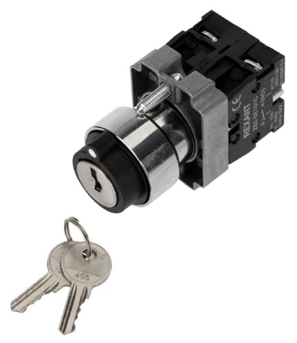 Переключатель клавишный REXANT 36-5553 BD32 4P с замком NO