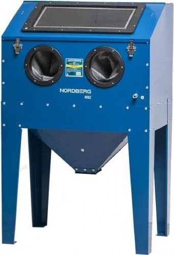 Пескоструйная камера NORDBERG NS2 фронтальная загрузка 220 л ЦБ-00007808