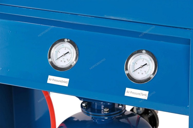 Пескоструйная камера NORDBERG NS10P с напорной системой подачи абразива и циклонной фильтрацией NS10P - изображение 2