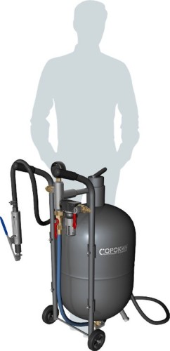 Пескоструйный аппарат СОРОКИН 10.2 32 л - изображение 2