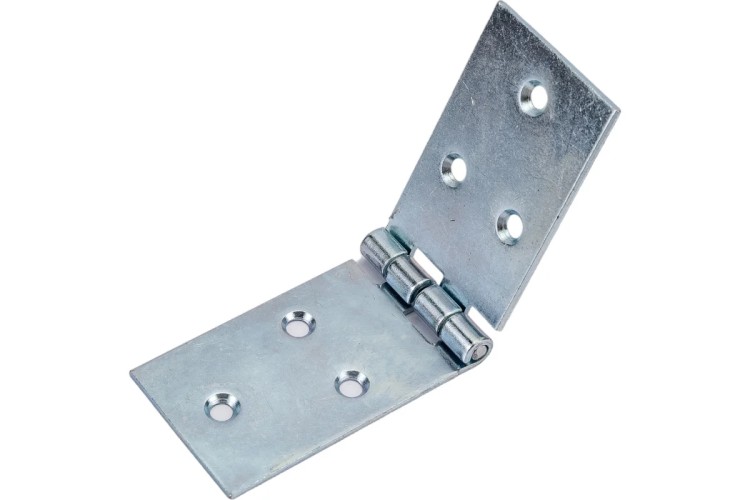 Петля дверная ЧЕТЫРЕ СЕЗОНА 79-1045 карточная 40х128 Ц тип 2 - изображение 4