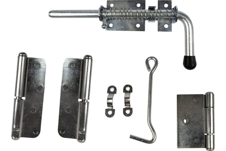 Петля дверная ЧЕТЫРЕ СЕЗОНА 79-1037 накладная ПН1-110 Л Ц тип 2 - изображение 2