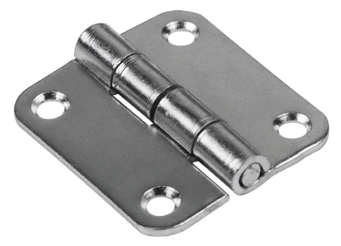 Петля дверная ЧЕТЫРЕ СЕЗОНА 79-1036 накладная ПН5-40 Ц