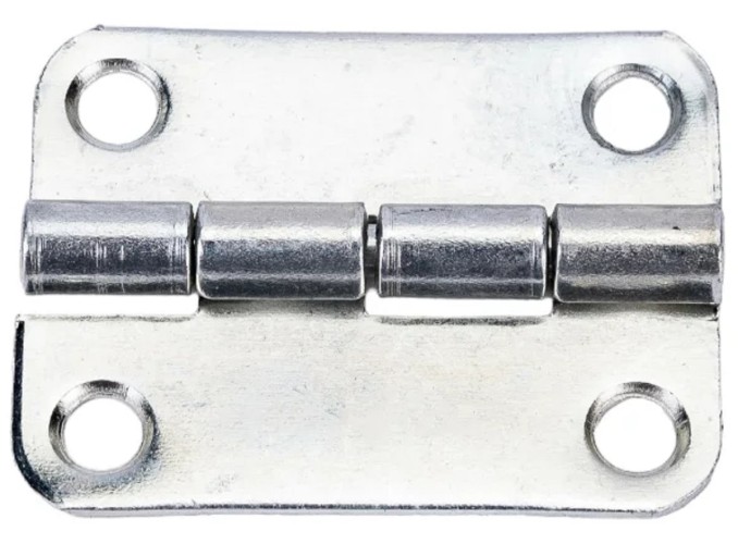 Петля дверная ЧЕТЫРЕ СЕЗОНА 79-1040 карточная 30х40 Ц