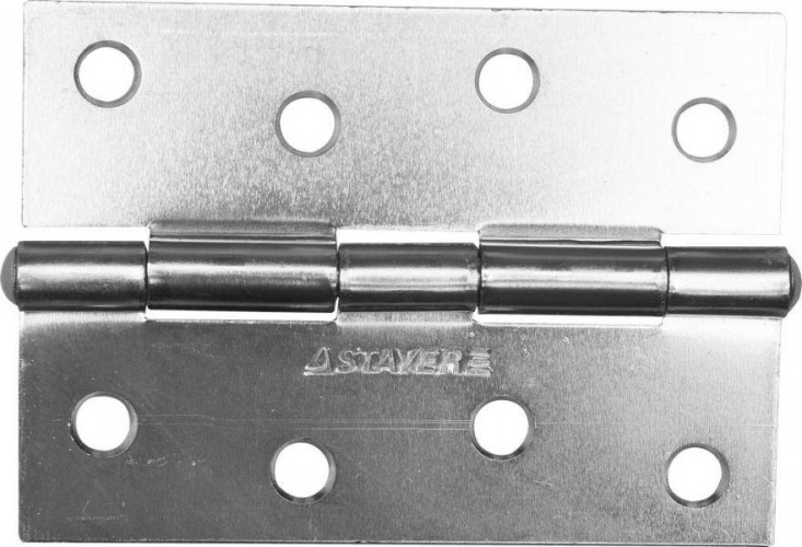 Петля дверная STAYER MASTER универсальная, цвет белый цинк, 100м 37611-100-1