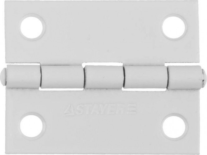 Петля дверная STAYER MASTER универсальная, белый, 50мм 37611-50-2
