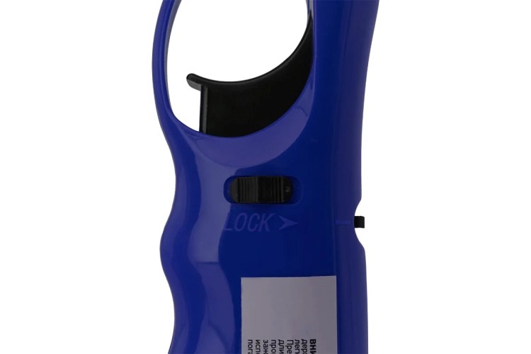 Пьезозажигалка СОКОЛ 61-0960 бытовая, многоразовая, синяя СК-302L - изображение 3