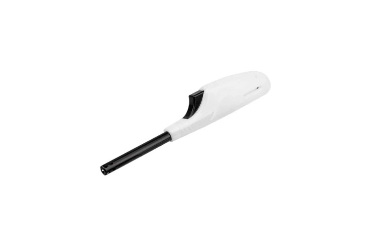 Пьезозажигалка СОКОЛ 61-0967 бытовая, многоразовая, белая СК-306