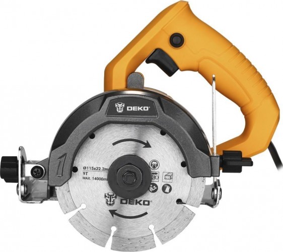 Пила алмазная сетевая DEKO DKCS1400 с подачей воды 063-4355 - изображение 3