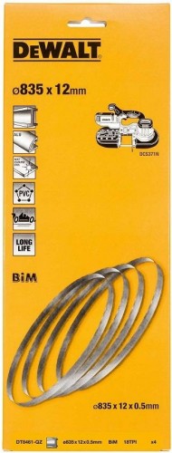 Пила кольцевая  DeWALT М42 12х0,5х835 мм 18TPI (4шт.) Bimetal DT8461-QZ DT8461-QZ