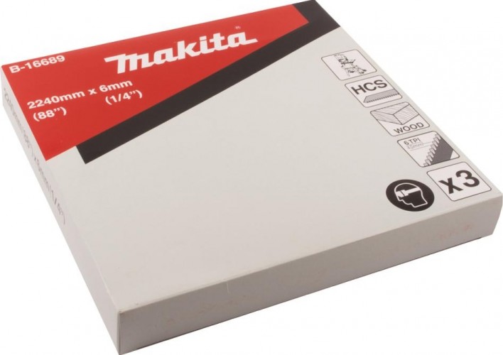 Пила кольцевая по дереву MAKITA B-16689 2240х0,5х6х6tpi 3 шт. - изображение 3