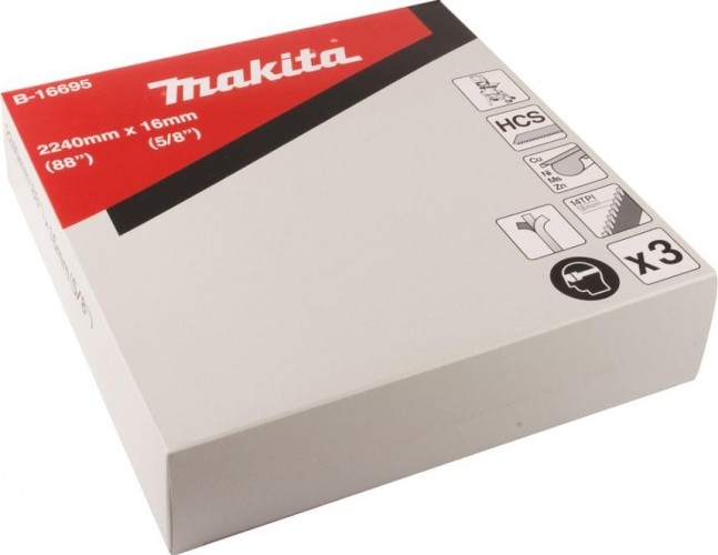 Пила кольцевая по металлу MAKITA B-16695 2240х0,5х16х14tpi (для цвет. мет) 3 шт. - изображение 3