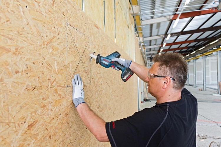 Пила сабельная аккумуляторная BOSCH GSA 18 V-LI C 0615990M3Y 1х4,0Ач, картон - изображение 4