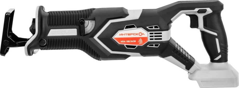 Пила сабельная аккумуляторная ИНТЕРСКОЛ НПА-200/36В (картон, без АКБ и ЗУ) 833.0.0.70 - изображение 2