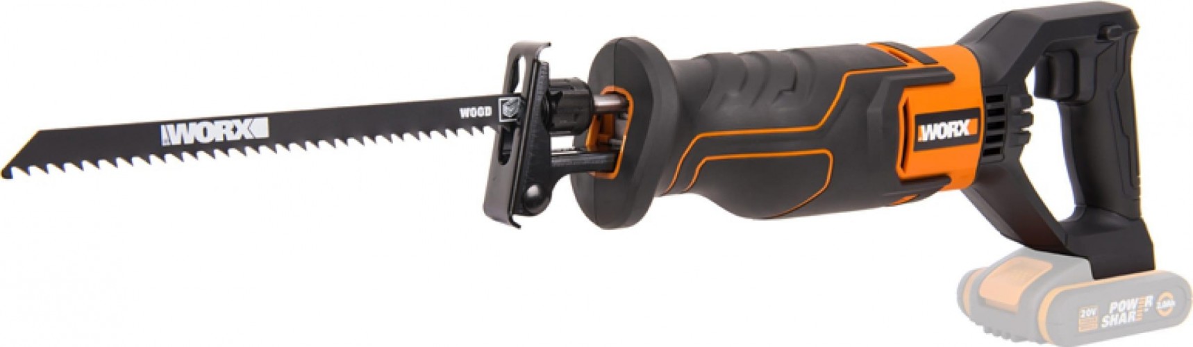 Пила сабельная аккумуляторная Worx WX500.9 без АКБ и ЗУ WX500.9