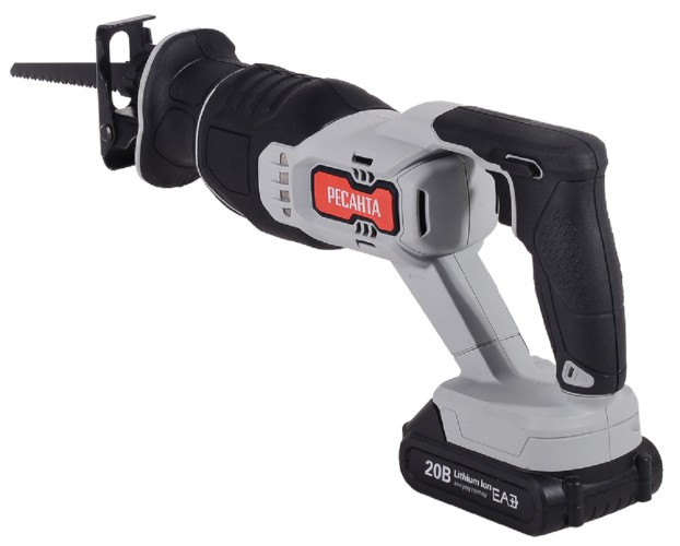 Пила сабельная аккумуляторная Ресанта АСП-20Li с АКБ и ЗУ 75/25/2 - изображение 3