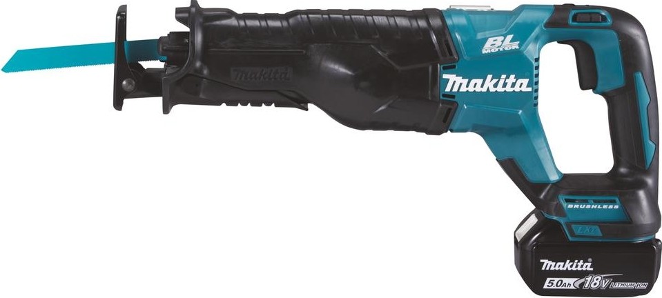 Пила сабельная аккумуляторная MAKITA DJR 187 RTE с бесщеточным двигателем DJR187RTE - изображение 2