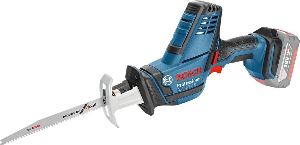Пила сабельная аккумуляторная BOSCH GSA 18 V-LI C без АКБ иЗУ 06016A5001 Кейс L-Boxx