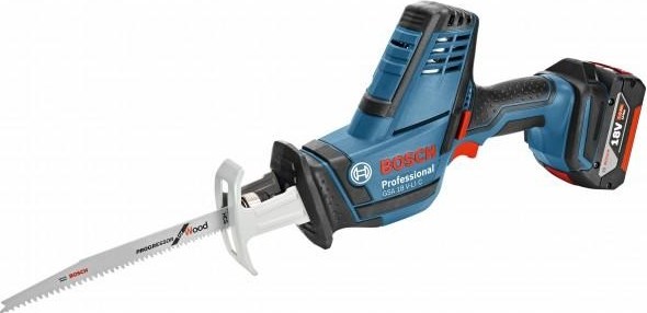 Пила сабельная аккумуляторная BOSCH GSA 18 V-LI C 06016A5002 2х5,0Ач