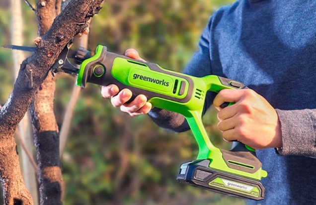 Пила сабельная аккумуляторная GREENWORKS GPT-BLRS-1 1 200 607 без АКБ иЗУ 1200607 - изображение 2