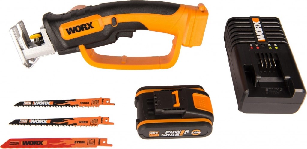 Пила сабельная аккумуляторная Worx WG894E.5 - изображение 2