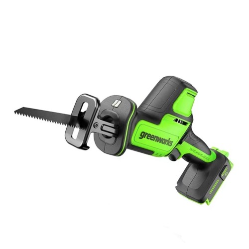 Пила сабельная аккумуляторная GREENWORKS GPT-CRS-25 1 200 507 компактная без АКБ и ЗУ 1200507